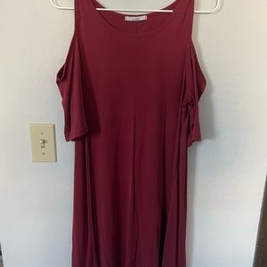 Open Shoulder Dress